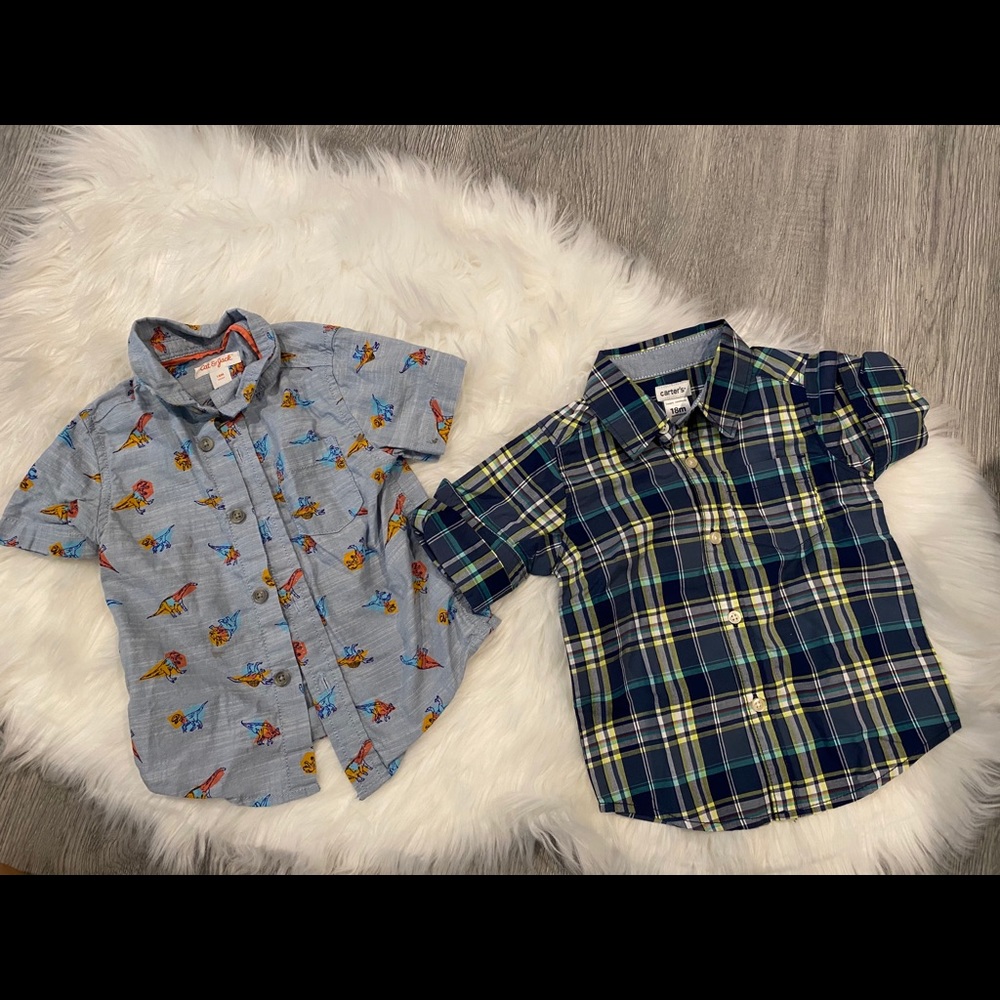 Baby boy shirt bundle